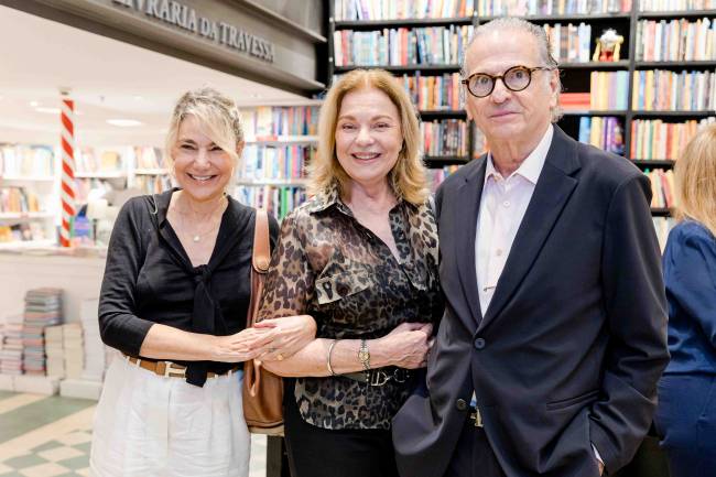 Márcia Müller, Laura Burnier e João Mansur