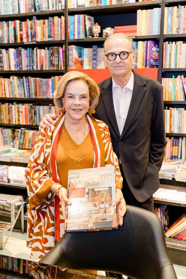 Regina Rique e João Mansur