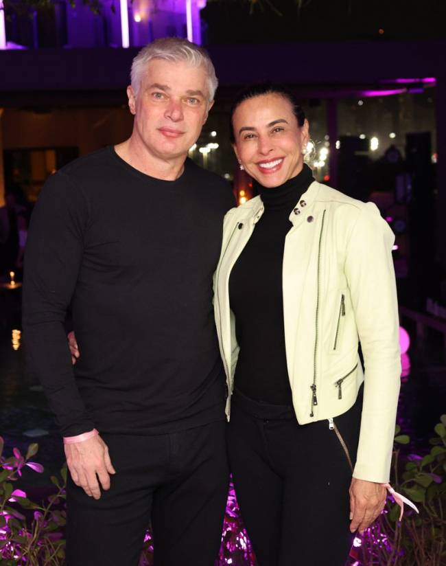 Sérgio Corrêa e Adriana Ancelmo