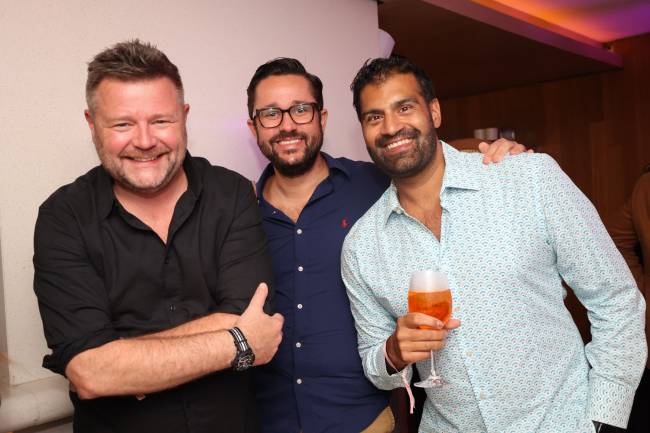 Tony Kay, Mike McLean, Anjoum Noorani