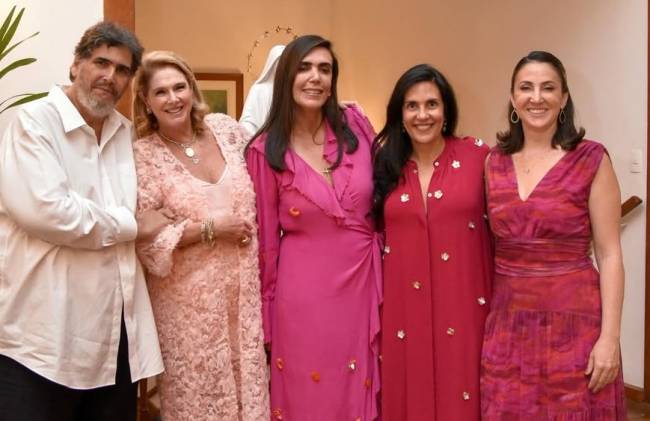 Antonio Neves da Rocha, Glória Severiano Ribeiro, Iná Arruda, Daniela Raimundo e Maria Garibaldi