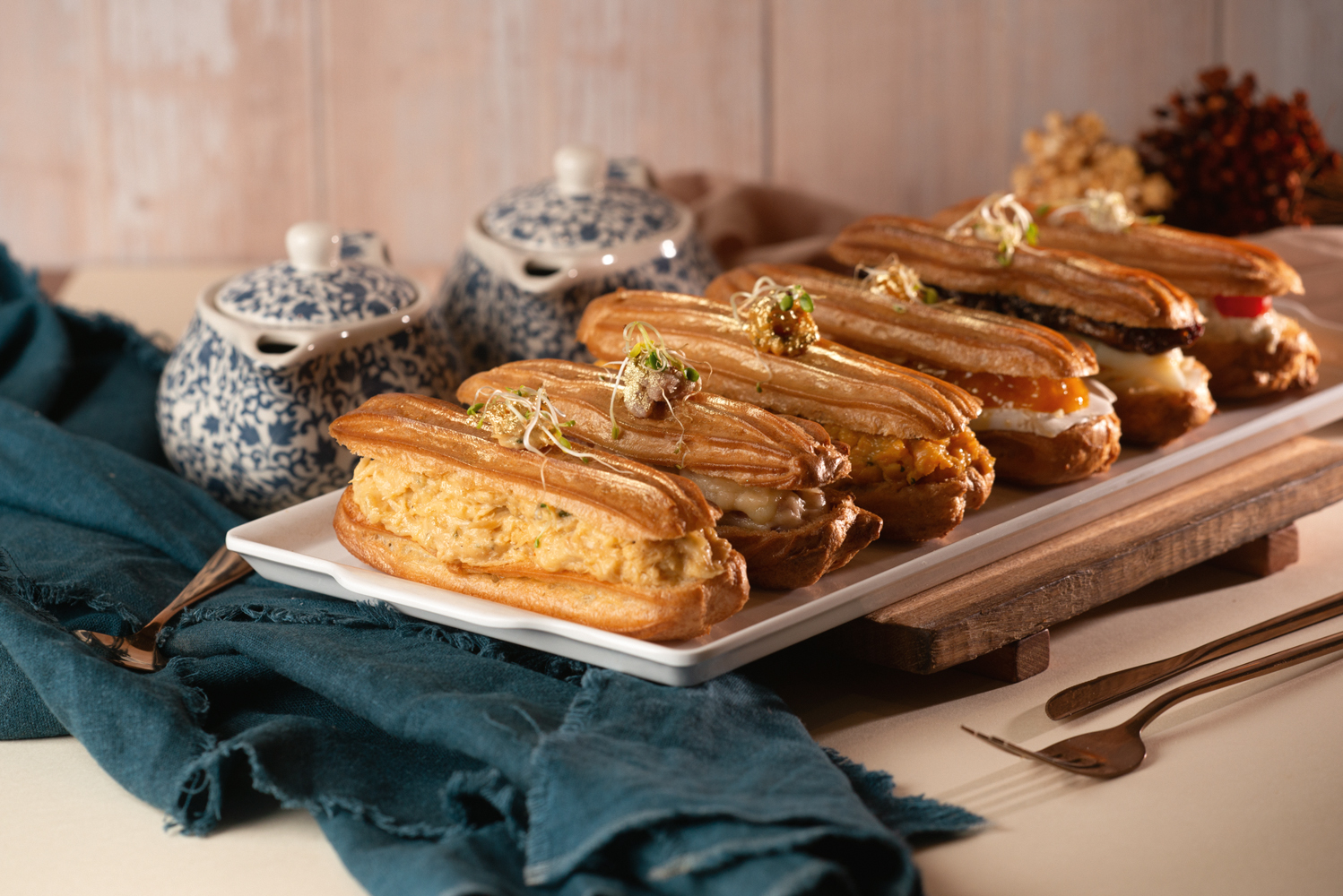 &Eacute;clair salgada