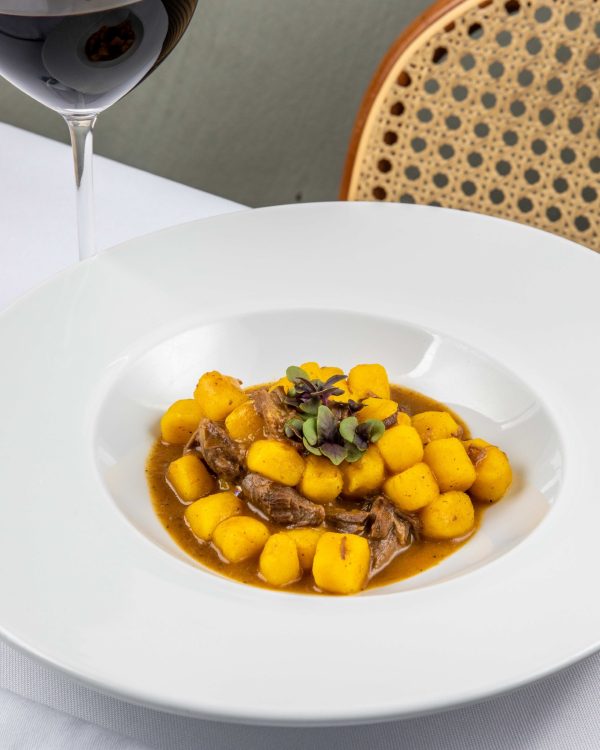 Gnocchi di Patata Baroa al ragu di agnello​