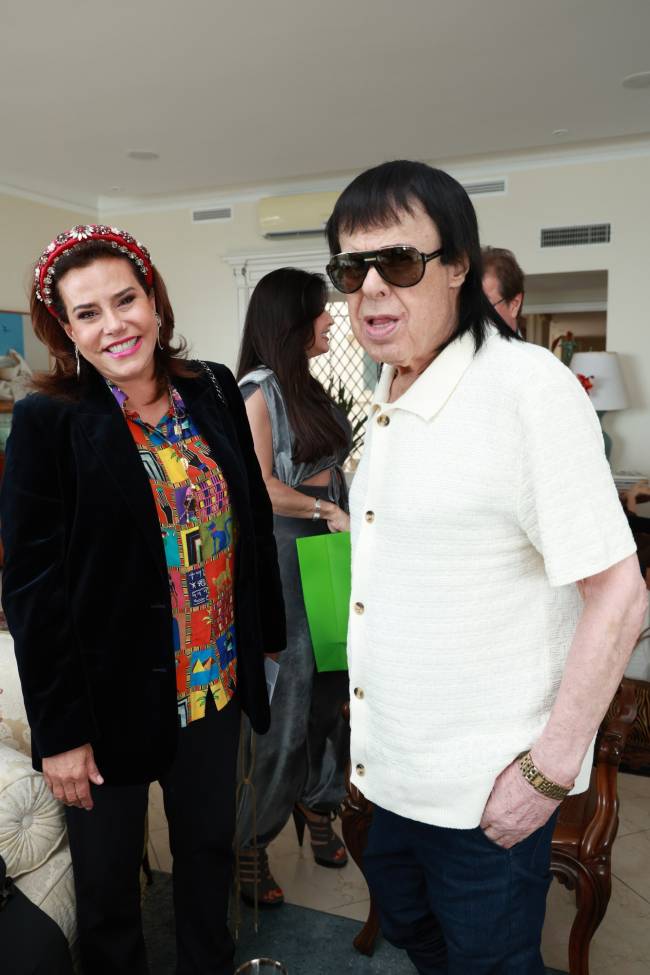 Narcisa Tamborindeguy e João Flavio Lemos de Moraes