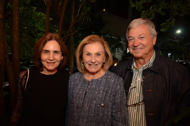 Andrea e Loris Calirman com Joe Friedmann