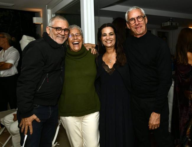 _DSC0194 Chico Accioly , Adriana Didier , Ione Costa e André Lasmar - ARTE E AMIGOS - SET 2025 - CG