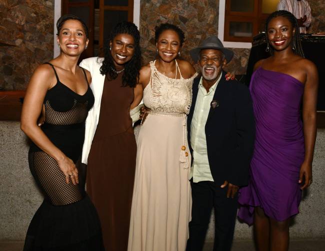 _DSC3795 Camila Pitanga , Indira Nascimento , Edvana Carvalho , Antonio Pitanga e Samira Carvalho - FESTA FILME MALÊS - SET 2025 - CG