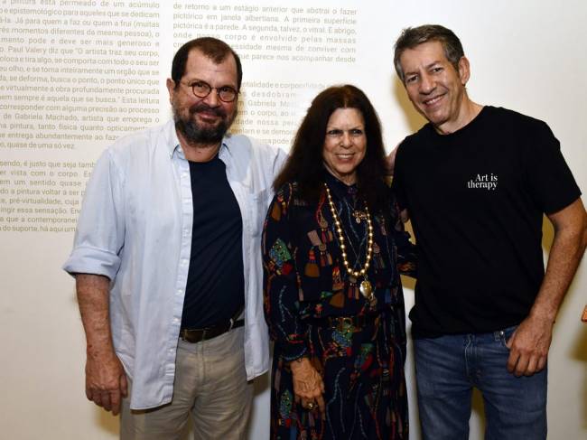 _DSC7340 Eduardo Freire , Vanda Klabin e René Machado - Galeria ANITA SCHWARTZ - SET 2025 - CG