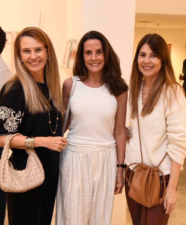 Gilda Tostes Claudia Almeida e Andrea Gerbauld