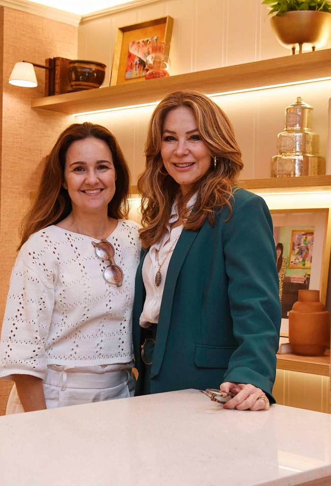 Lia Lamego e Cristina Japiassu