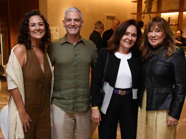 Lucia Goncalves Fernando Lanner Anna Andreazza e Eva Taquechel