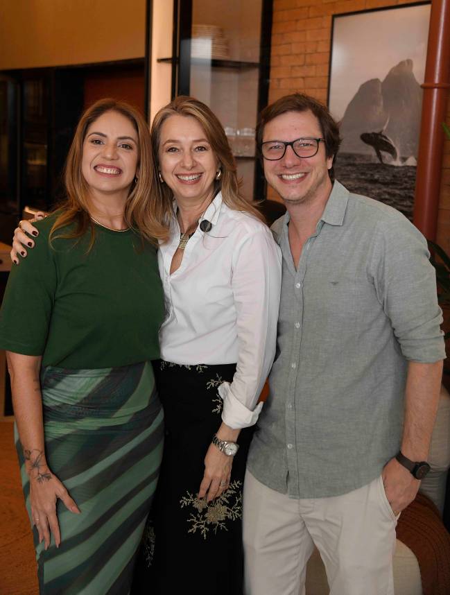 Michelle Wilkinson Vivian Reimers e Thiago Morsch