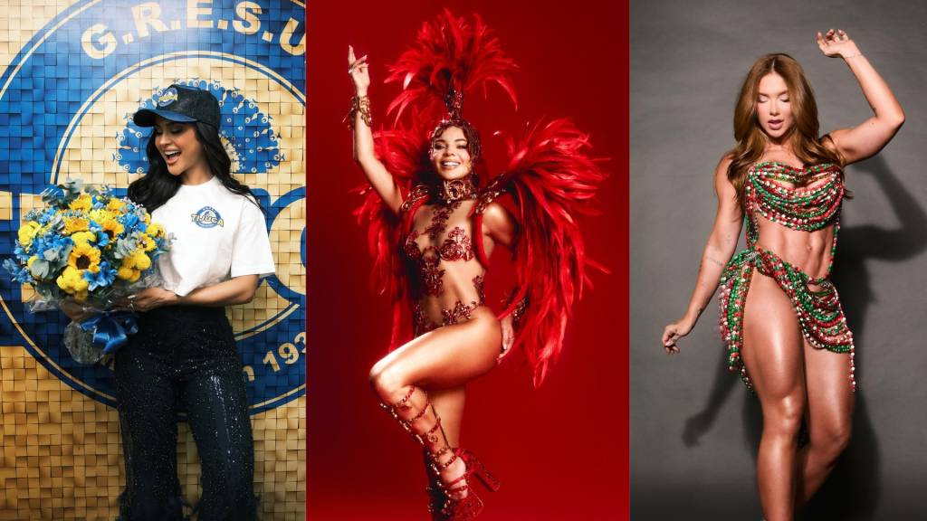 Além de Gkay no Salgueiro, quem serão as outras influencers na Sapucaí