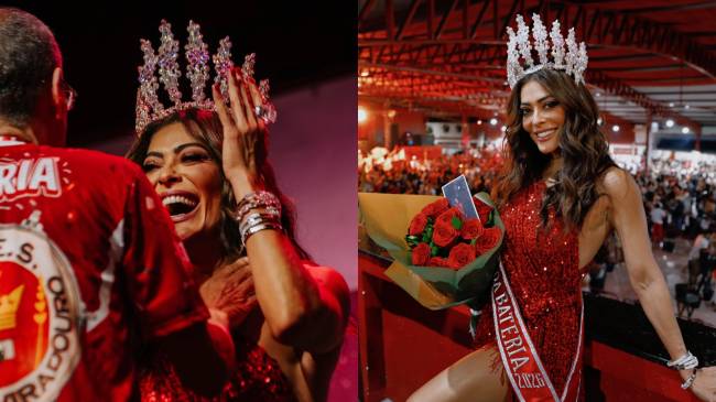 Ela voltou: Juliana Paes retorna como rainha de bateria da Viradouro após 17 anos.