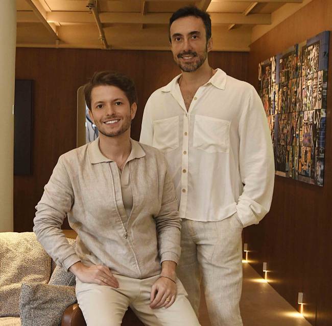 Victor Niskier e Thiago Peregrino