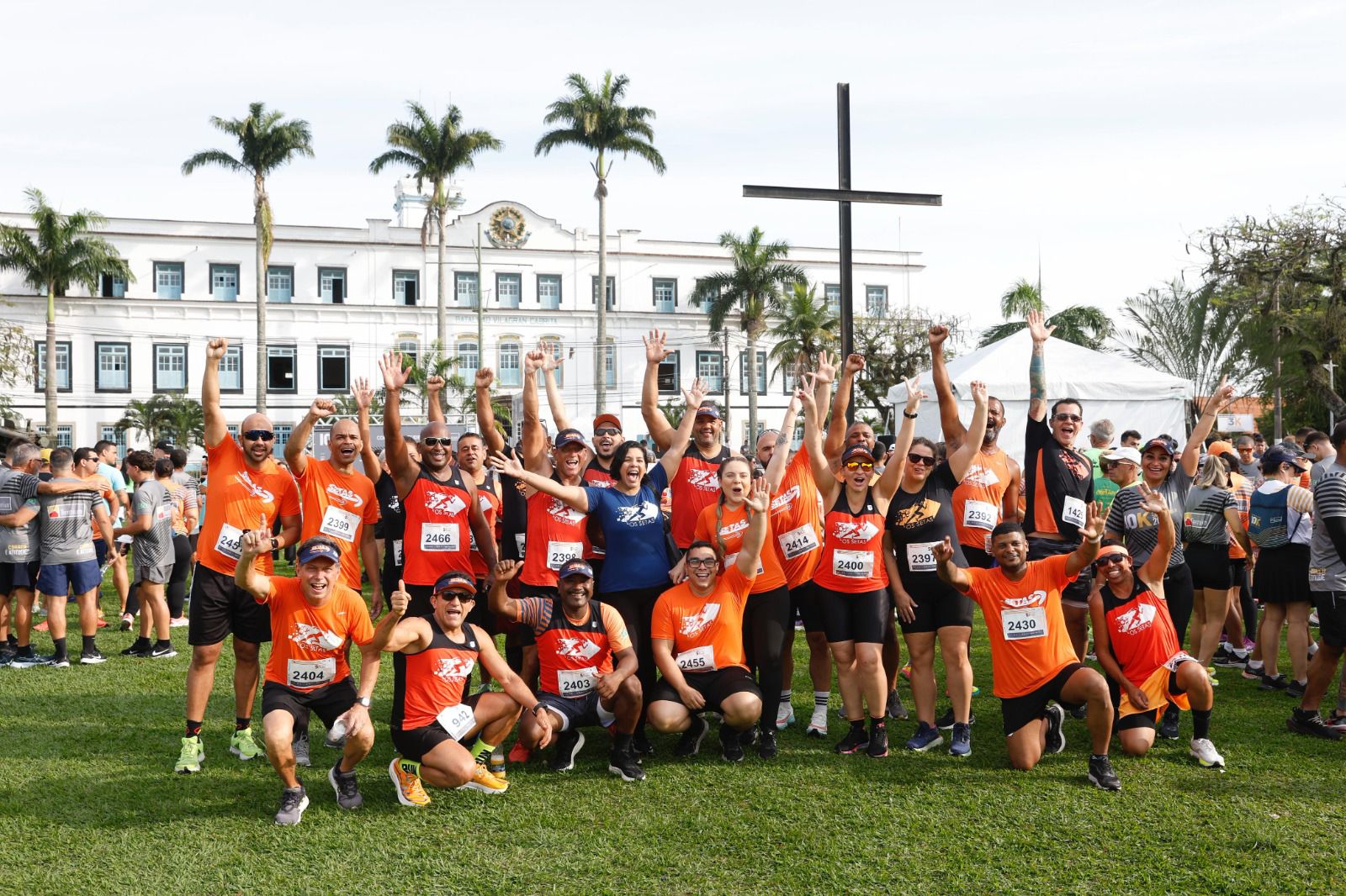 A Corrida e Caminhada 10k Ternium passa por patrimônios históricos de Santa Cruz, como a Primeira Casa de Veraneio da Família Real