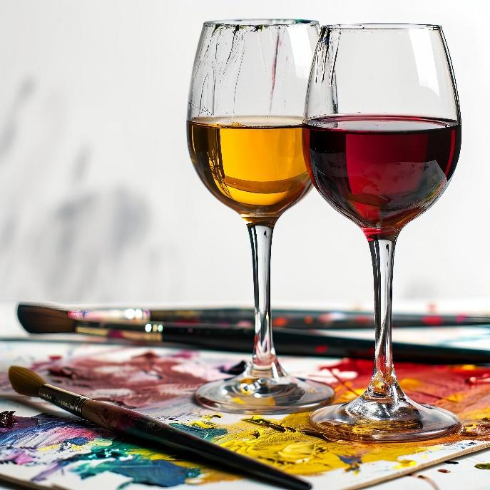 Farinha Pura: al&eacute;m de beber, clientes podem pintar as ta&ccedil;as