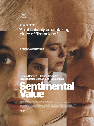 valor sentimental cartaz.jpg Valor Sentimental: segunda parceria da atriz Renate Reinsve com o diretor Joachim Trier.