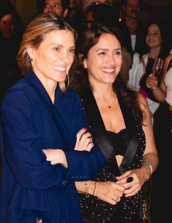 Carolina Dieckmann e Manuela Dias