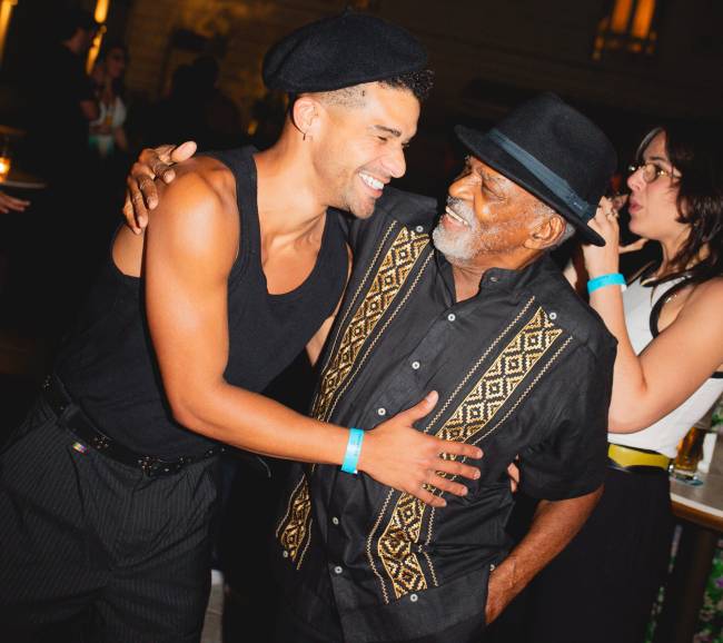 Lucas Leto e Antonio Pitanga