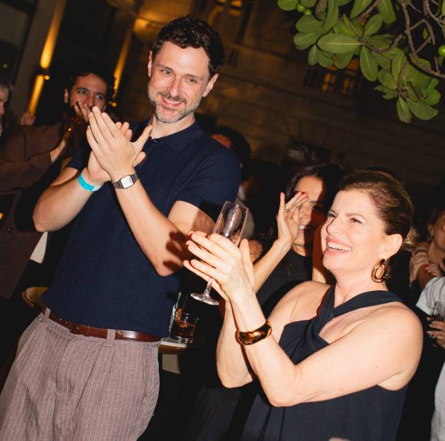 Guilherme Magon e Débora Bloch