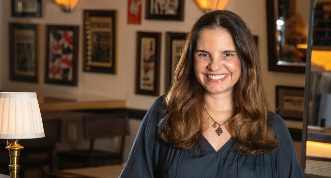 Cristiane Julião, da Casa 201 e Balcão 201, é a restauratrice do ano