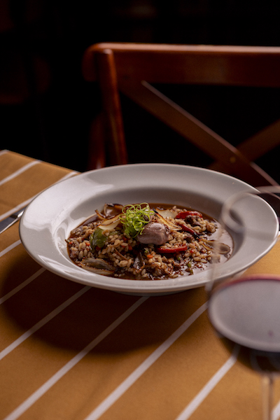 O famoso Arroz de Pato do Rex Bibendi