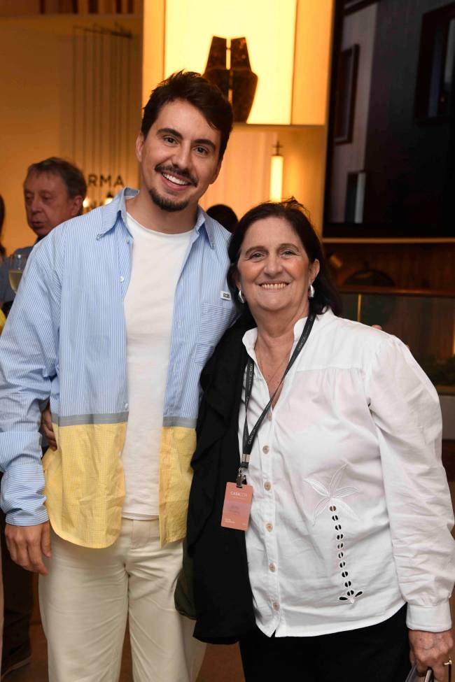 Bernardo Gaudie-ley e Beth Pavan