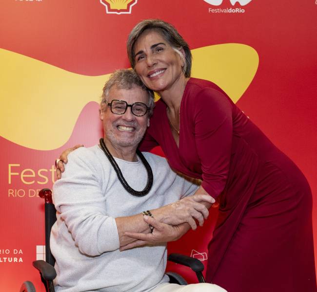 Carlinhos de Jesus e Glória Pires