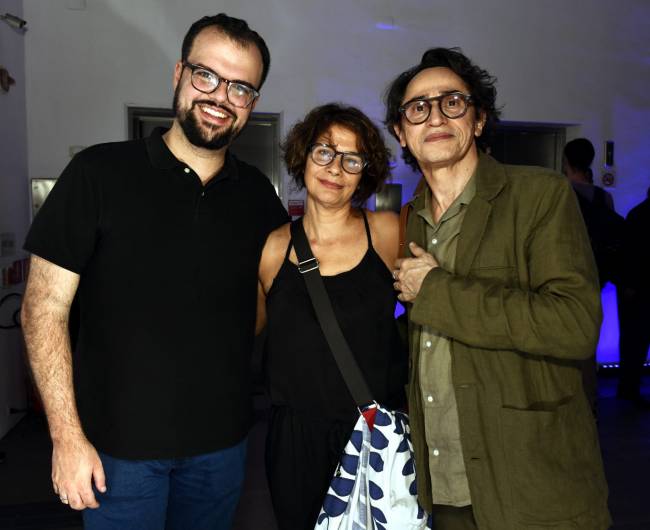 _DSC 7060 Lucas Padilha , Julia de Moraes e Eucanaã Ferraz - Exposição VINICIUS DE MORAES - MAR - OUT 2025 - CG