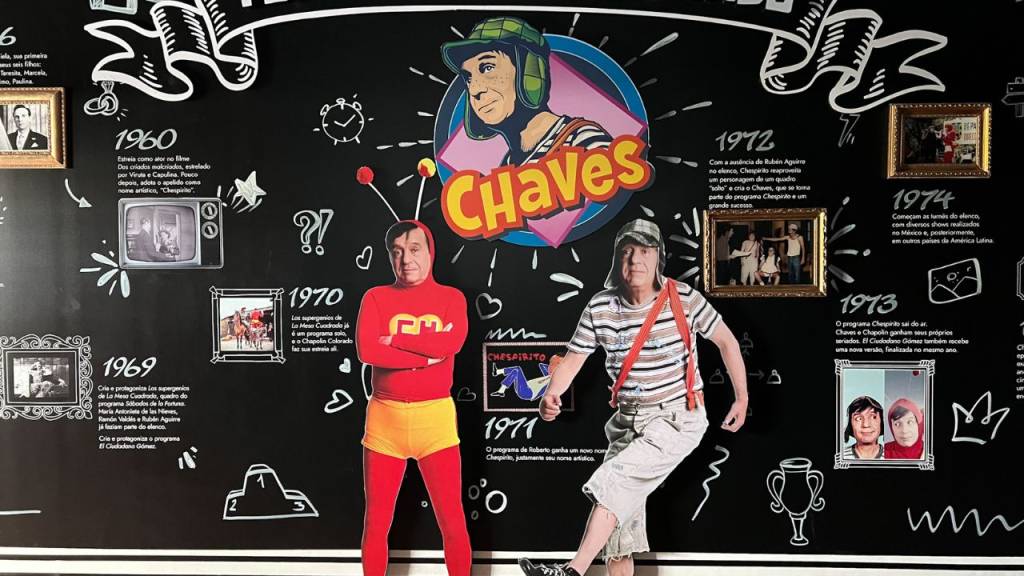 Chaves ganha exposição interativa no Rio. Veja quais são os cenários