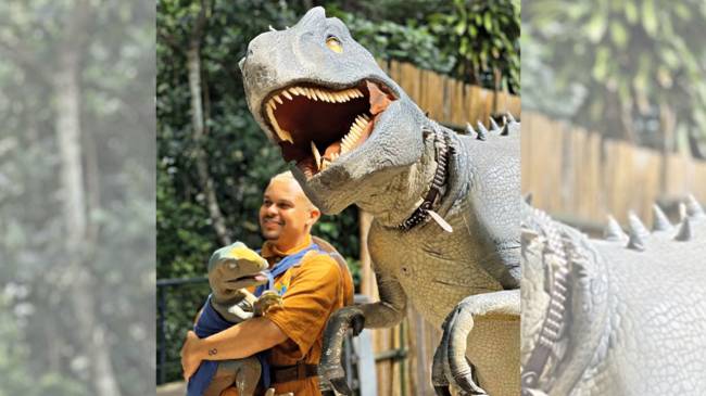 Terra dos Dinos de Miguel Pereira aporta no Parque Bondinho