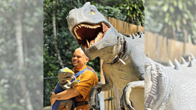 Terra dos Dinos de Miguel Pereira aporta no Parque Bondinho