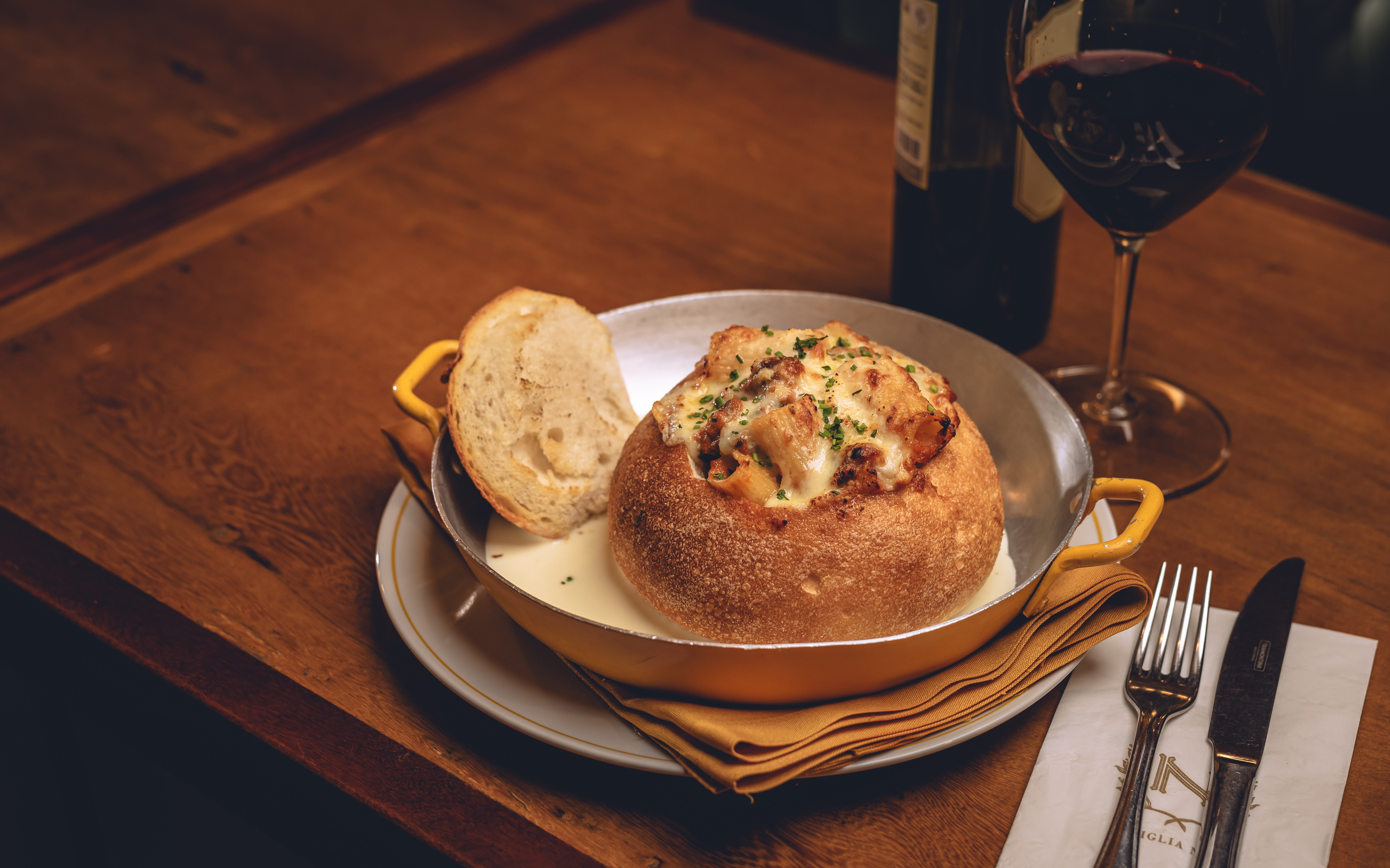 Rigatoni com ragu de costela do Ninetto