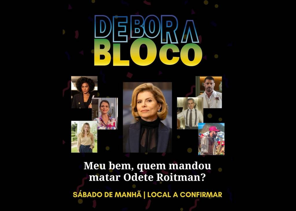 Odete Roitman sai do além direto para bloco de carnaval no Rio