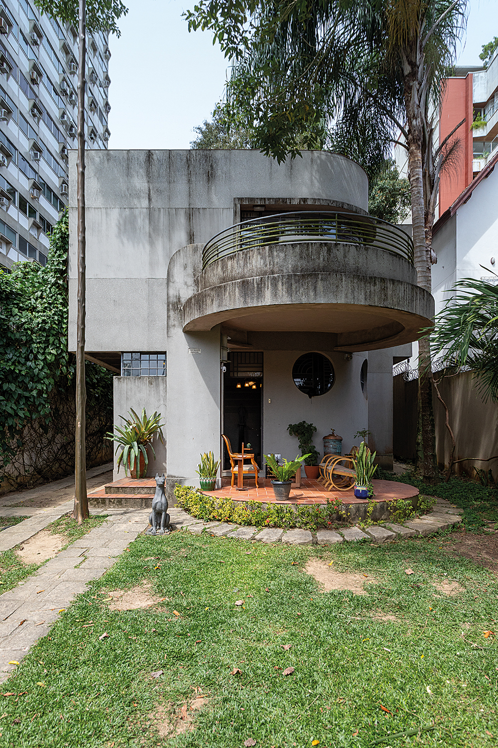 Uma joia: o advogado Luiz Claudio Kastrup de Oliveira Castro lutou na Justi&ccedil;a para preservar a casa de seu bisav&ocirc; na Lagoa