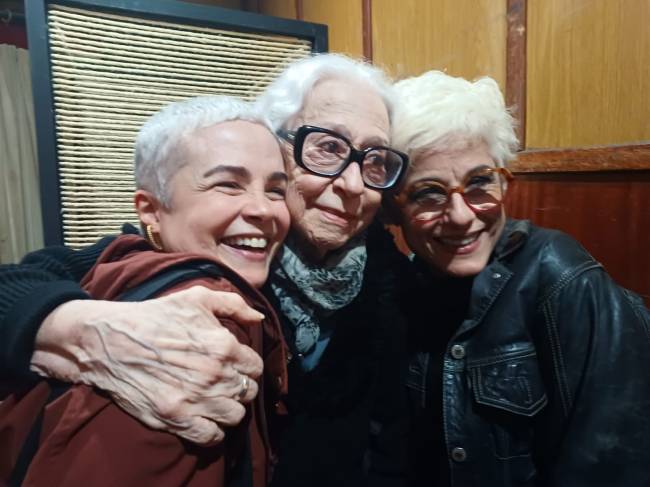 Luciana Braga, Fernanda Montenegro e Soraya Ravenle