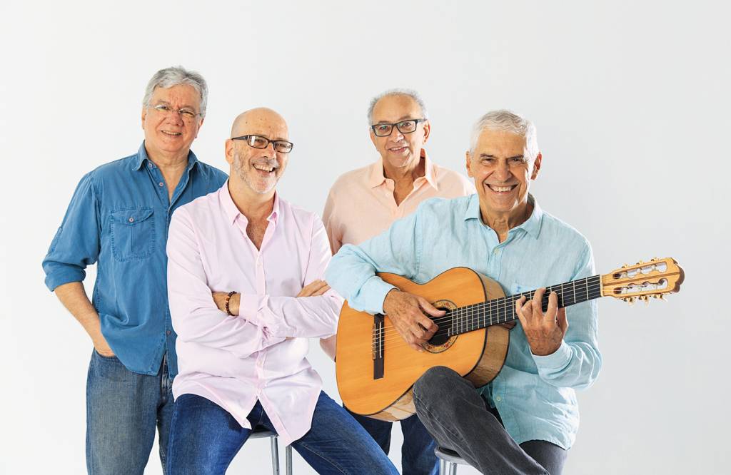 MPB4 celebra seis décadas com apresentação na Cidade das Artes