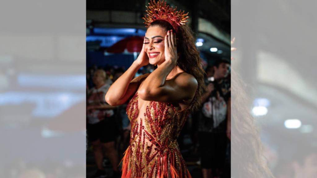 Juliana Paes anuncia saída da Viradouro: “Não posso seguir”