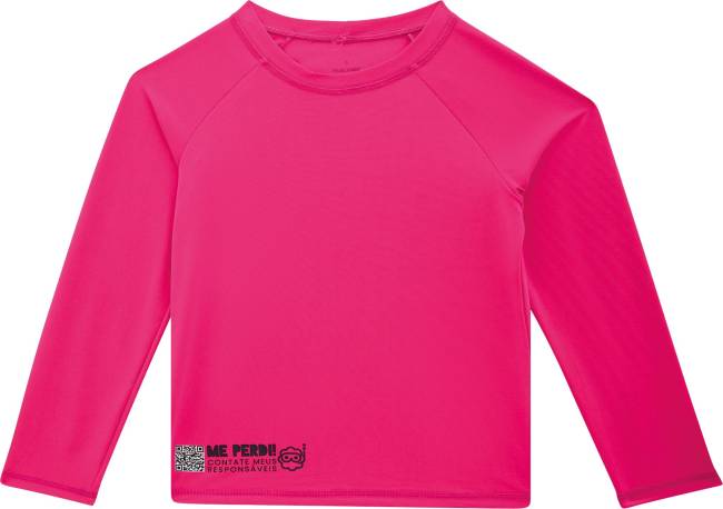 Camiseta com QR Code para crian&ccedil;as