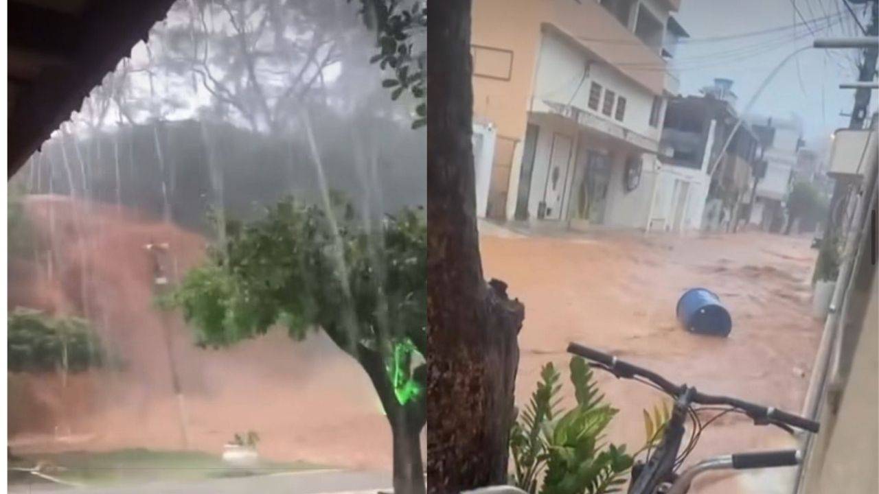 Granizo arranca telhado no Rio; saiba como fica a previsão para a semana