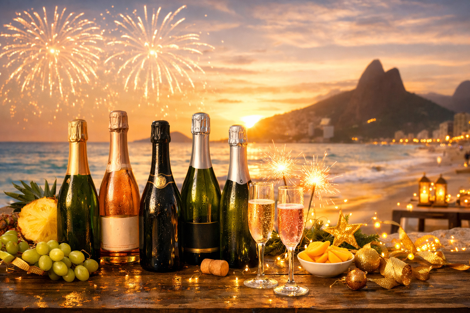 Espumantes para o Reveillon