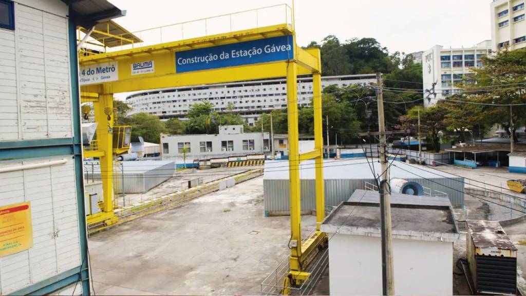 Quais são os próximos passos na obra do metrô da Gávea