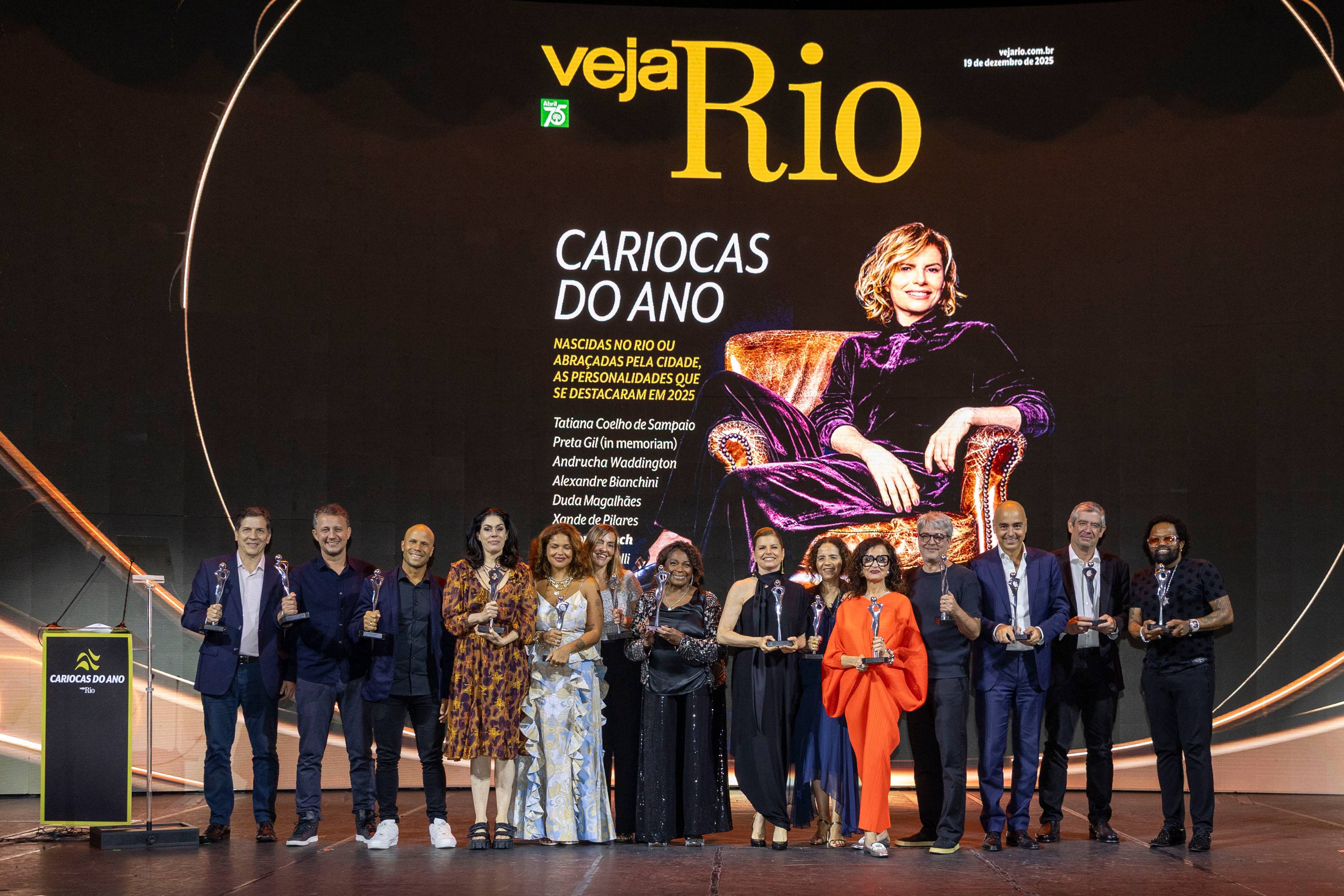 Cariocas do Ano 2025: confira a lista completa de vencedores