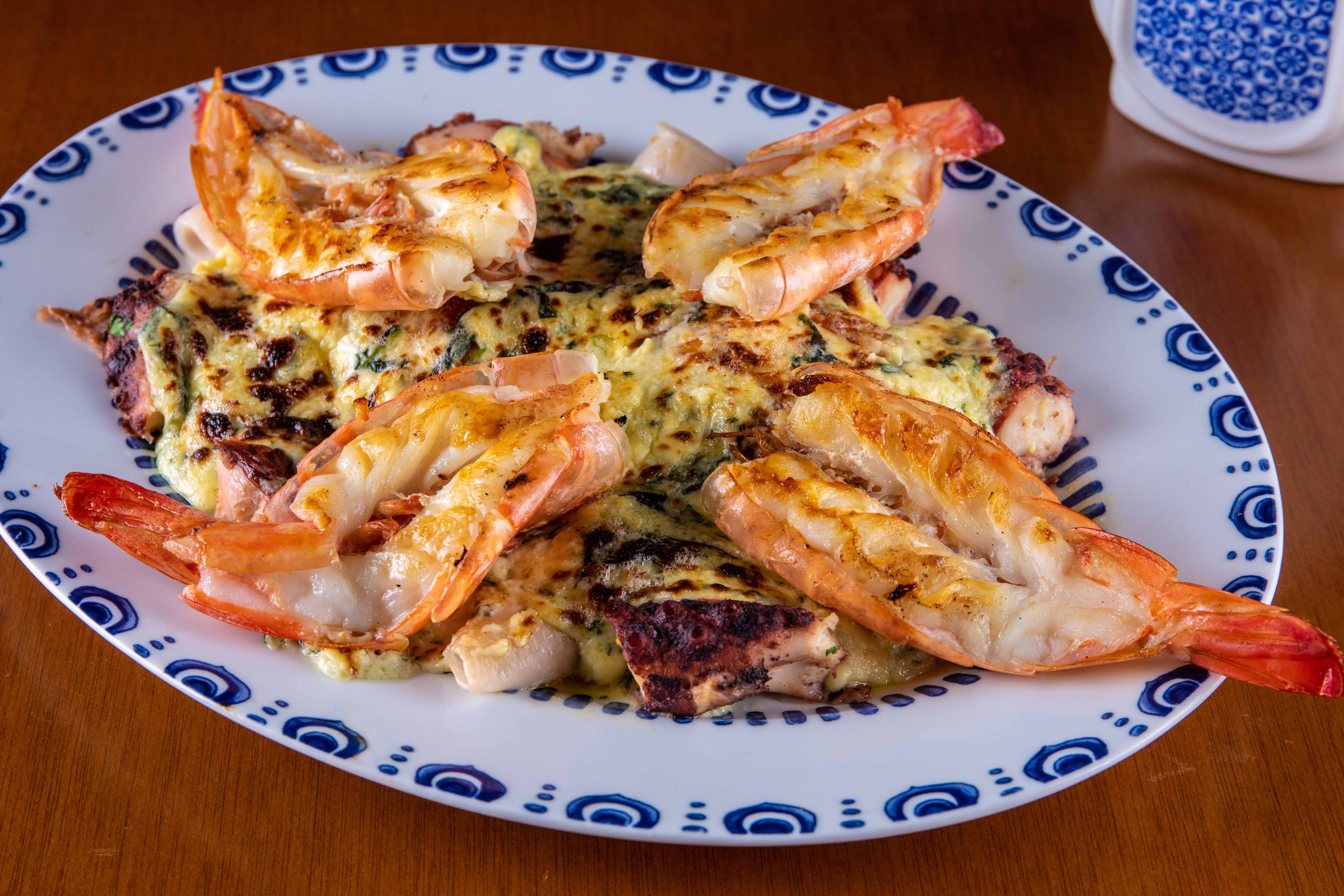 Rancho Portugu&ecirc;s: fil&eacute; de peixe muito bem acompanhado