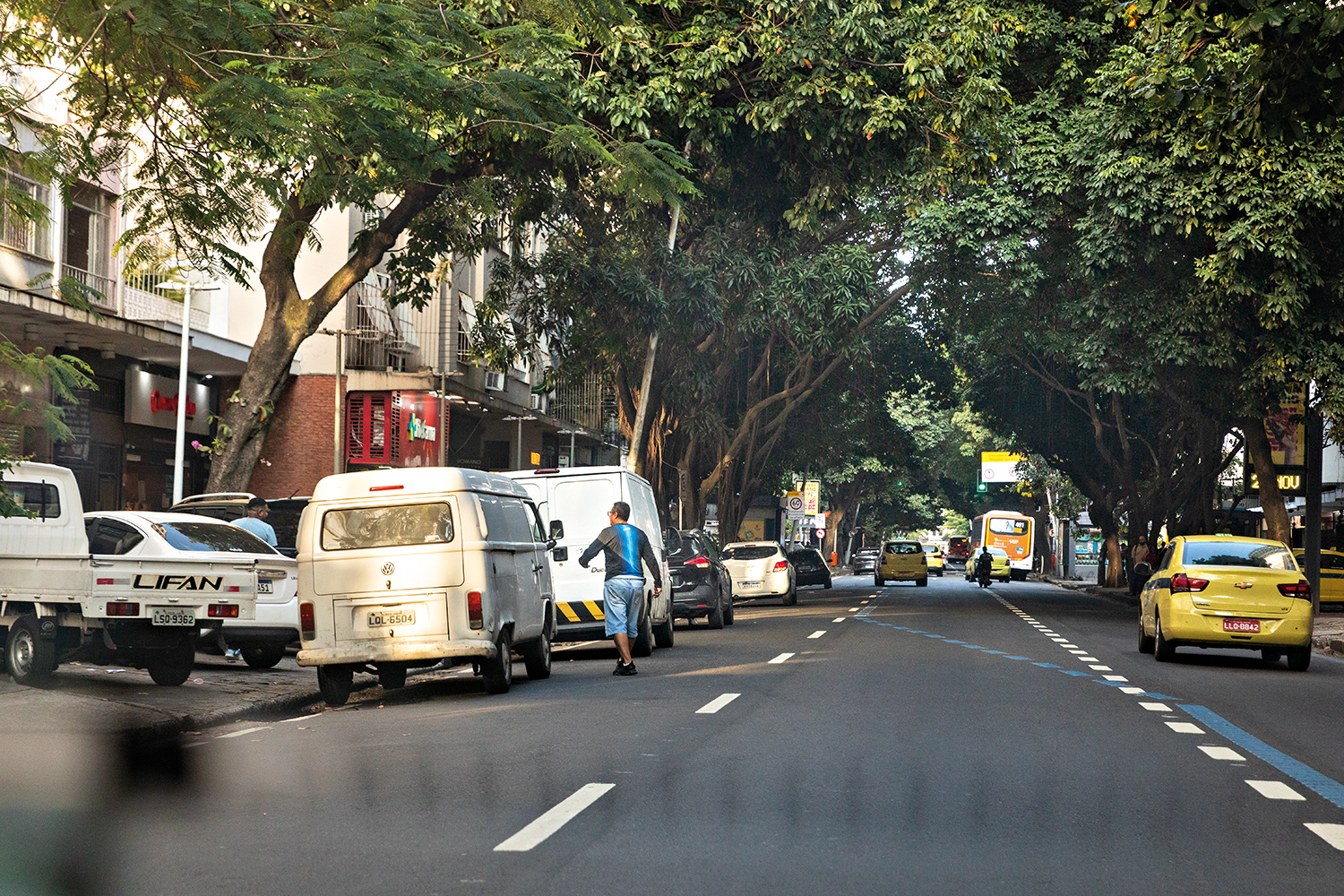 transito caotico na zona sul. Rio de Janeiro RJ. fotos de Daniela Dacorso