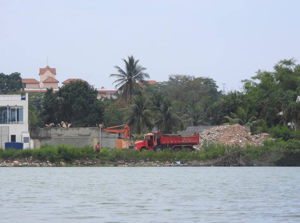 Sete meses depois, crime ambiental segue na Lagoa da Tijuca