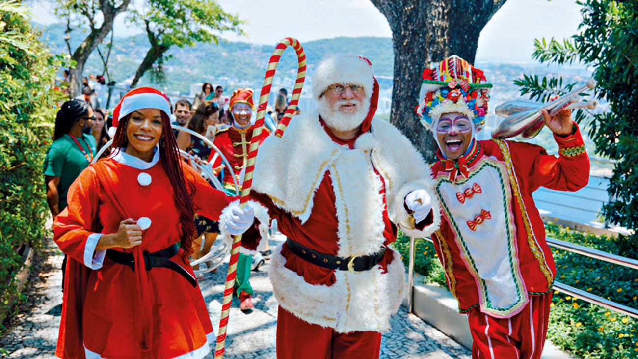 Papai Noel P&atilde;o de a&ccedil;&uacute;car