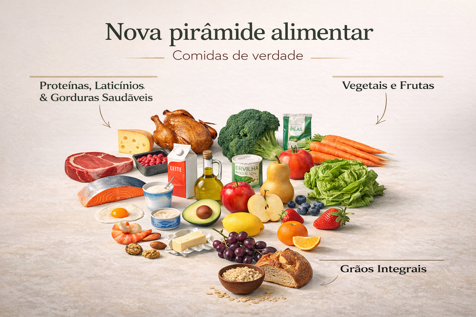 Não é só sobre o prato. É sobre o corpo que recebe cada escolha.