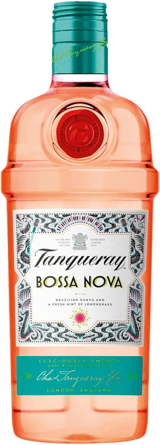 R$ 122,92 Garrafa de gim, 700 mililitros. Tanqueray, amazon.com.br.